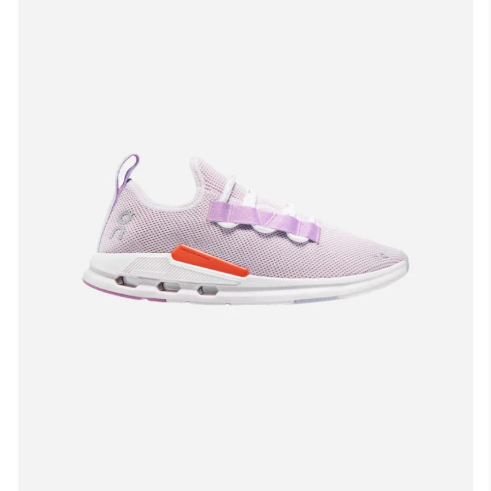 On Running Women's Sneakers in Purple and Orange